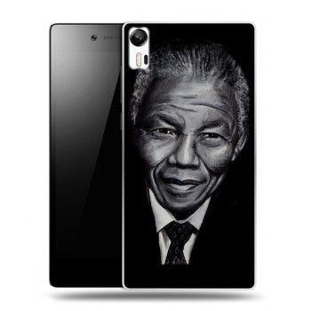 Дизайнерский силиконовый чехол для Lenovo Vibe Shot Нельсон Мандела (на заказ)