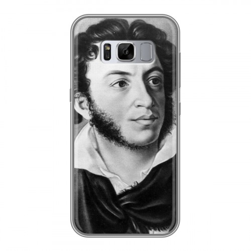 Дизайнерский силиконовый чехол для Samsung Galaxy S8 Plus Александр Пушкин