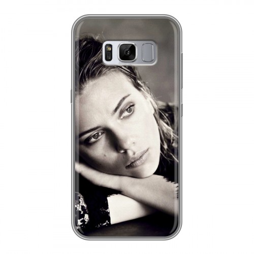 Дизайнерский силиконовый чехол для Samsung Galaxy S8 Plus Скарлет Йохансон