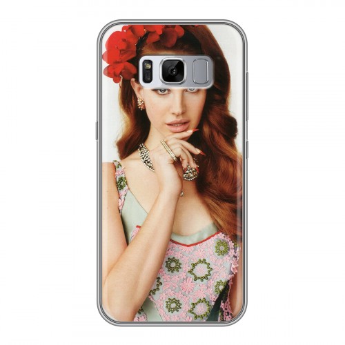 Дизайнерский силиконовый чехол для Samsung Galaxy S8 Plus Лан Дел Рей