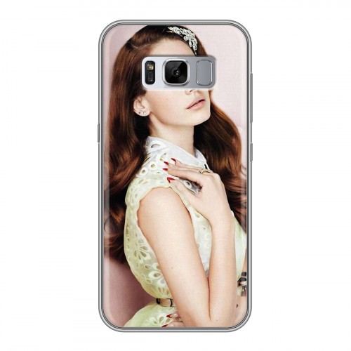 Дизайнерский силиконовый чехол для Samsung Galaxy S8 Plus Лан Дел Рей