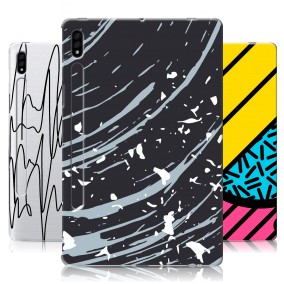 Дизайнерский силиконовый чехол для Samsung Galaxy Tab S7 Абстракции
