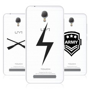 Дизайнерский пластиковый чехол для Umi Touch Прозрачные армия
