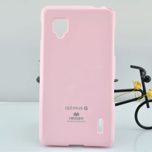 Чехол силиконовый для LG Optimus G E973 Розовый