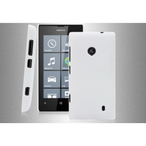 Пластиковый чехол для Nokia Lumia 520/525 Белый