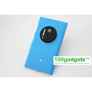 Пластиковый чехол для Nokia Lumia 1020 Голубой