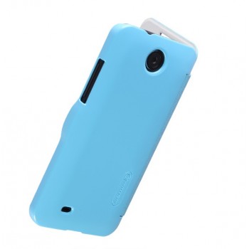 Чехол флип серия Colors для HTC Desire 300 Голубой