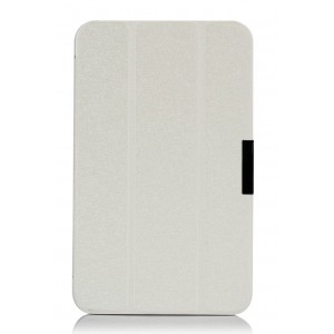 Чехол флип подставка сегментарный для ASUS MeMoPad HD 8 Белый
