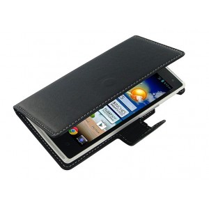 Кожаный чехол книжка горизонтальная (нат. кожа) для Acer Liquid Z5