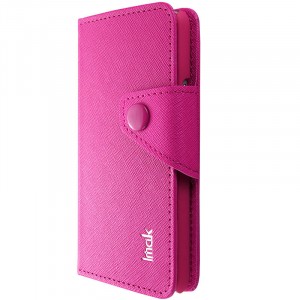 Чехол портмоне для Alcatel One Touch Idol Розовый