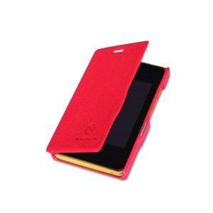 Чехол флип серия Colors для Nokia Asha 502 Красный