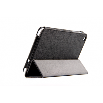 Текстурный чехол подставка с рамочной защитой для ASUS Fonepad 7 (FE171CG) Черный