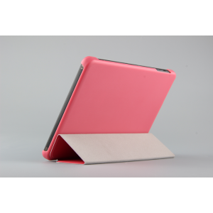 Чехол флип подставка сегментарный для Lenovo Miix 3 8 Розовый