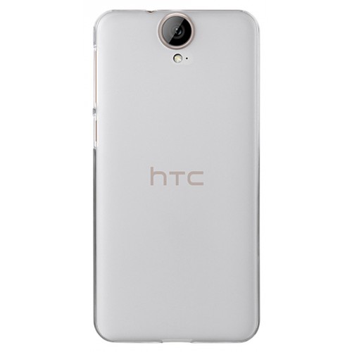 Силиконовый матовый полупрозрачный чехол для HTC One E9+, цвет Белый