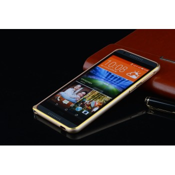 Металлический бампер для HTC One M9+ Бежевый