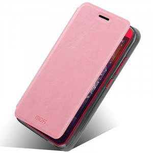 Чехол флип подставка водоотталкивающий для HTC Desire 616 Розовый