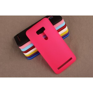 Пластиковый матовый непрозрачный чехол для ASUS Zenfone Selfie Пурпурный