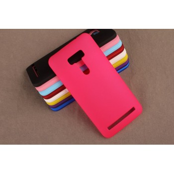 Пластиковый матовый непрозрачный чехол для ASUS Zenfone Selfie Пурпурный