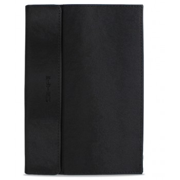 Текстурный чехол папка подставка с рамочной защитой экрана и подложкой для клавиатуры для Google Nexus 9 Черный