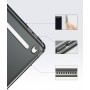 Двухкомпонентный противоударный премиум чехол накладка силикон/поликарбонат совместимый со Smart Keyboard для Ipad Pro