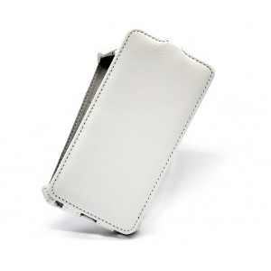 Вертикальный чехол-книжка для Samsung Galaxy J7 Белый