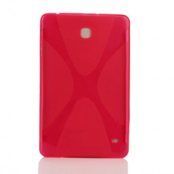Силиконовый чехол X для Samsung Galaxy Tab 4 8.0 Розовый