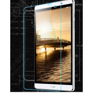 Ультратонкое износоустойчивое сколостойкое олеофобное защитное стекло-пленка для Huawei MediaPad M2 8.0