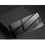 3D полноэкранное ультратонкое износоустойчивое сколостойкое олеофобное защитное стекло для Xiaomi Mi5X/Mi A1, цвет Черный