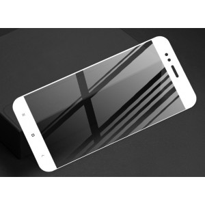 3D полноэкранное ультратонкое износоустойчивое сколостойкое олеофобное защитное стекло для Xiaomi Mi5X/Mi A1 Белый