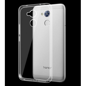 Силиконовый глянцевый транспарентный чехол для Huawei Honor 6A
