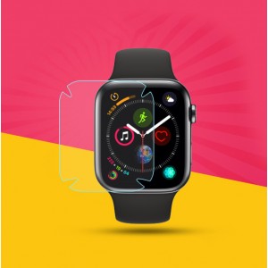 Защитная пленка на плоскую и изогнутые поверхности экрана для Apple Watch Series 4/5 40 mm