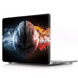 Поликарбонатный чехол-накладка с дизайнерским принтом для MacBook Pro 15
