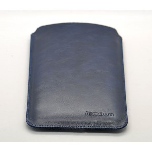 Кожаный мешок для Lenovo Tab S8 Синий