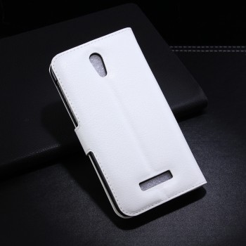 Чехол портмоне подставка с защелкой для Alcatel One Touch Pop S7 Белый