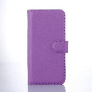 Чехол портмоне подставка с защелкой для HTC One M9 Фиолетовый