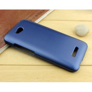 Пластиковый чехол серия Metallic для HTC Desire 616 Синий