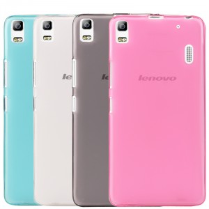 Силиконовый матовый полупрозрачный чехол для Lenovo A7000