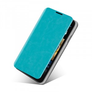 Чехол флип водоотталкивающий для HTC Desire 516 Голубой