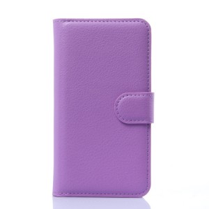 Чехол портмоне подставка с защелкой для Explay Craft Фиолетовый