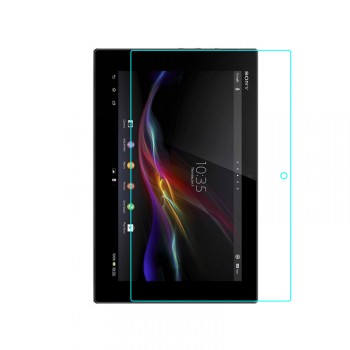 Ультратонкое износоустойчивое сколостойкое олеофобное защитное стекло-пленка для Sony Xperia Z4 Tablet