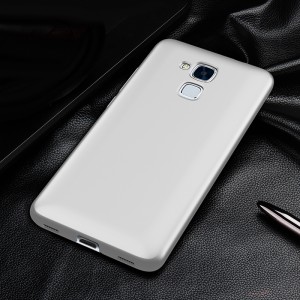 Пластиковый непрозрачный матовый чехол с улучшенной защитой элементов корпуса для Huawei Honor 5C Белый