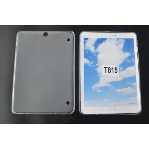 Силиконовый матовый полупрозрачный чехол для Samsung Galaxy Tab S2 9.7