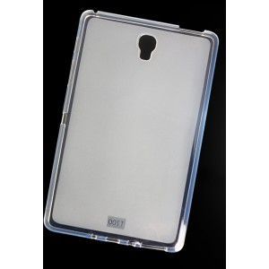 Силиконовый матовый полупрозрачный чехол для Samsung Galaxy Tab S 8.4 Белый