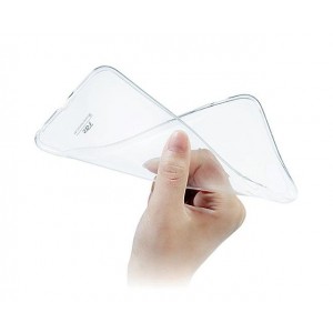 Силиконовый глянцевый транспарентный чехол для HTC Desire 526