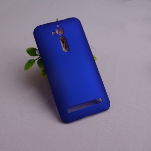 Пластиковый непрозрачный матовый чехол для ASUS ZenFone Go ZB500KL/ZB500KG Синий