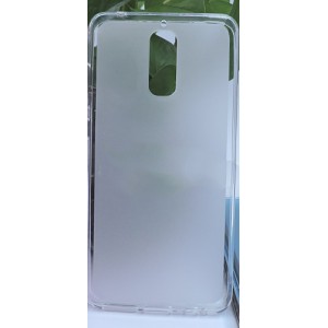 Силиконовый матовый полупрозрачный чехол для Huawei Mate 9 Pro Белый