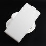 Чехол вертикальная книжка на силиконовой основе на магнитной защелке для Huawei Honor 6C, цвет Белый