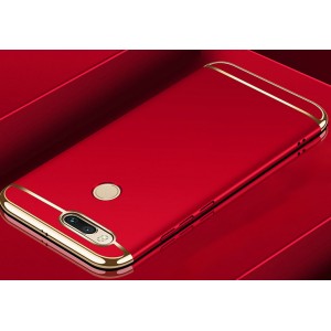 Сборный матовый пластиковый чехол для Xiaomi Mi A1/Mi5X Красный