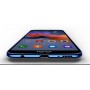 Силиконовый глянцевый полупрозрачный чехол с текстурным покрытием Металлик для Huawei Honor 7X, цвет Бежевый