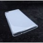 Силиконовый глянцевый полупрозрачный чехол для Lenovo Tab 4 7, цвет Белый